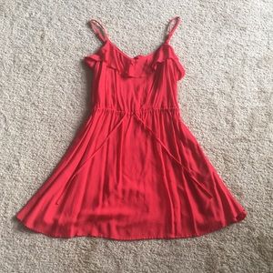 H&M Divided Red Dress